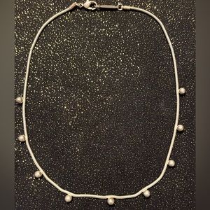 Silver Tone Napier Necklace